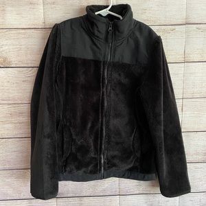 Children’s Place Black Soft Zip Up Fleece Jacket